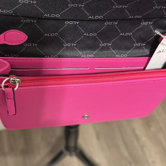 ALDO Pink Quilted Chain Shoulder Bag - Picture 8 of 11